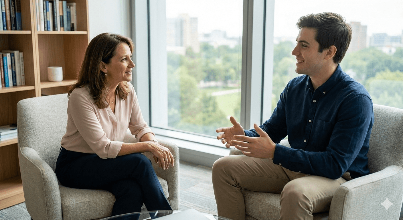 In-person coaching session